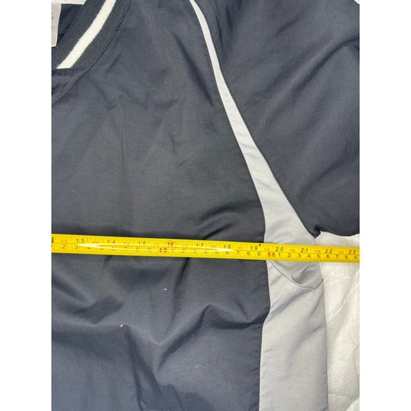 Vintage Champion 1990s Windbreaker Size Small Pullover Black 100% Nylon - Picture 4 of 7